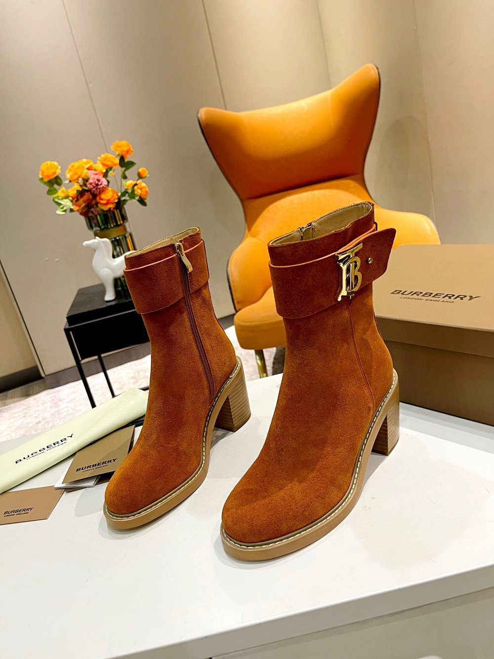 coco- 2022 Barrel height （18cm）， heel height 7.5cm， ：Sheepskin item:B-X198J1909